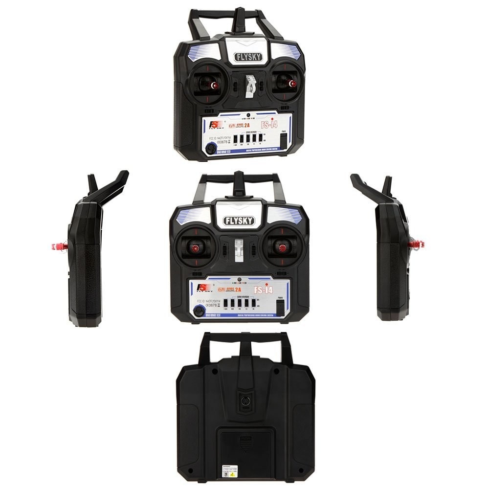 4CH Transmitter + 6CH Receiver