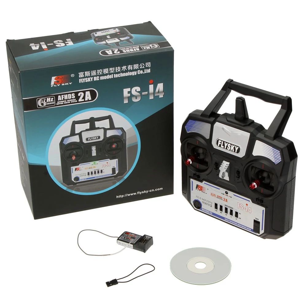 4CH Transmitter + 6CH Receiver