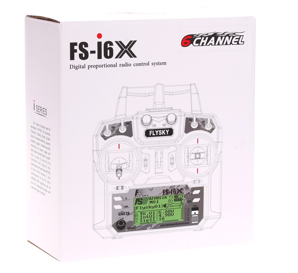 6CH Transmitter + 6CH Receiver