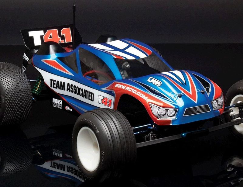 Трак 1/10 - RC10T4.1 Factory Team (набор для сборки шасси)