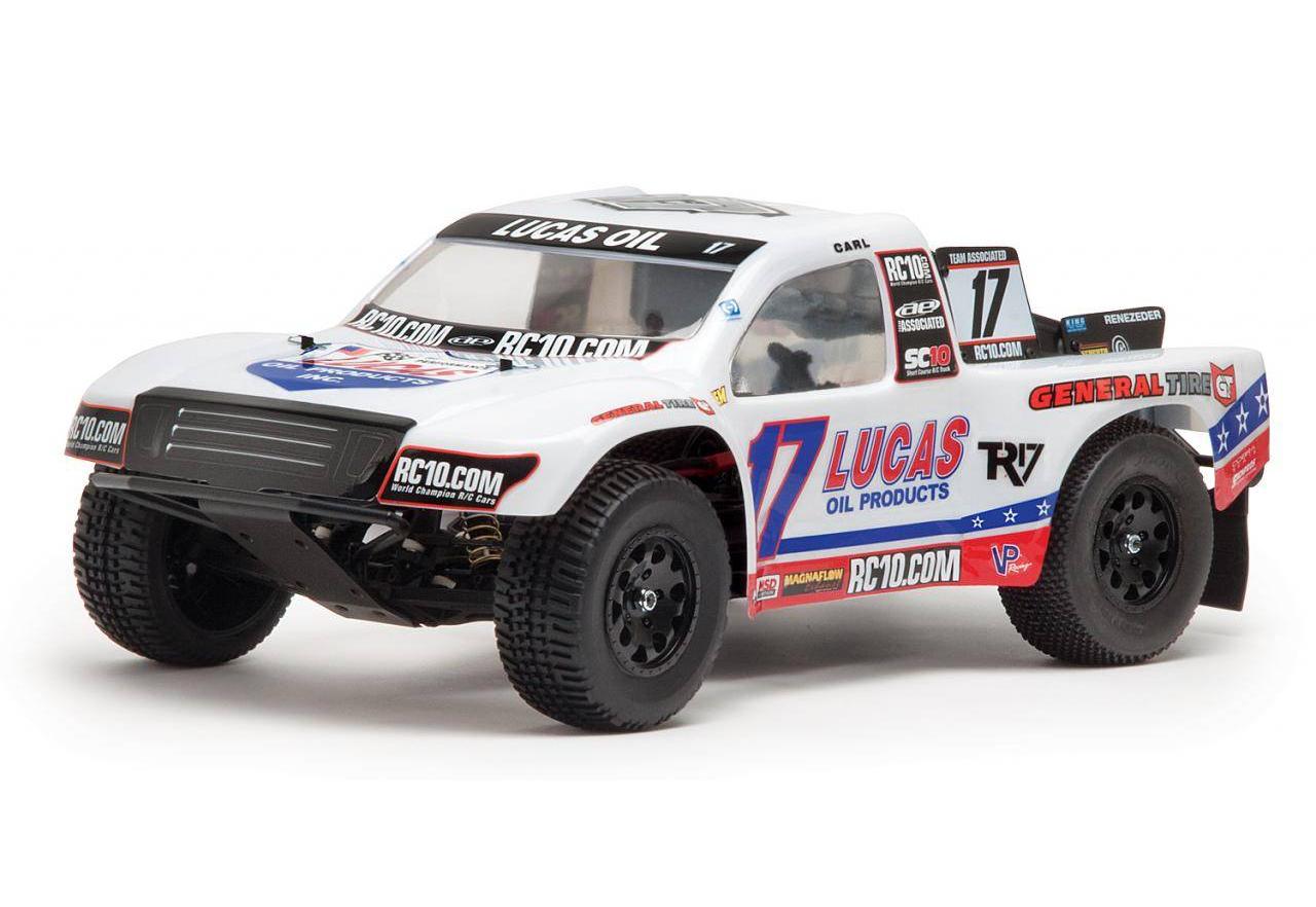 Ралликросс 1/10 - SC10 RaceSpec RTR, LUCAS OIL (Б/К Двигатель, Влагозащита)