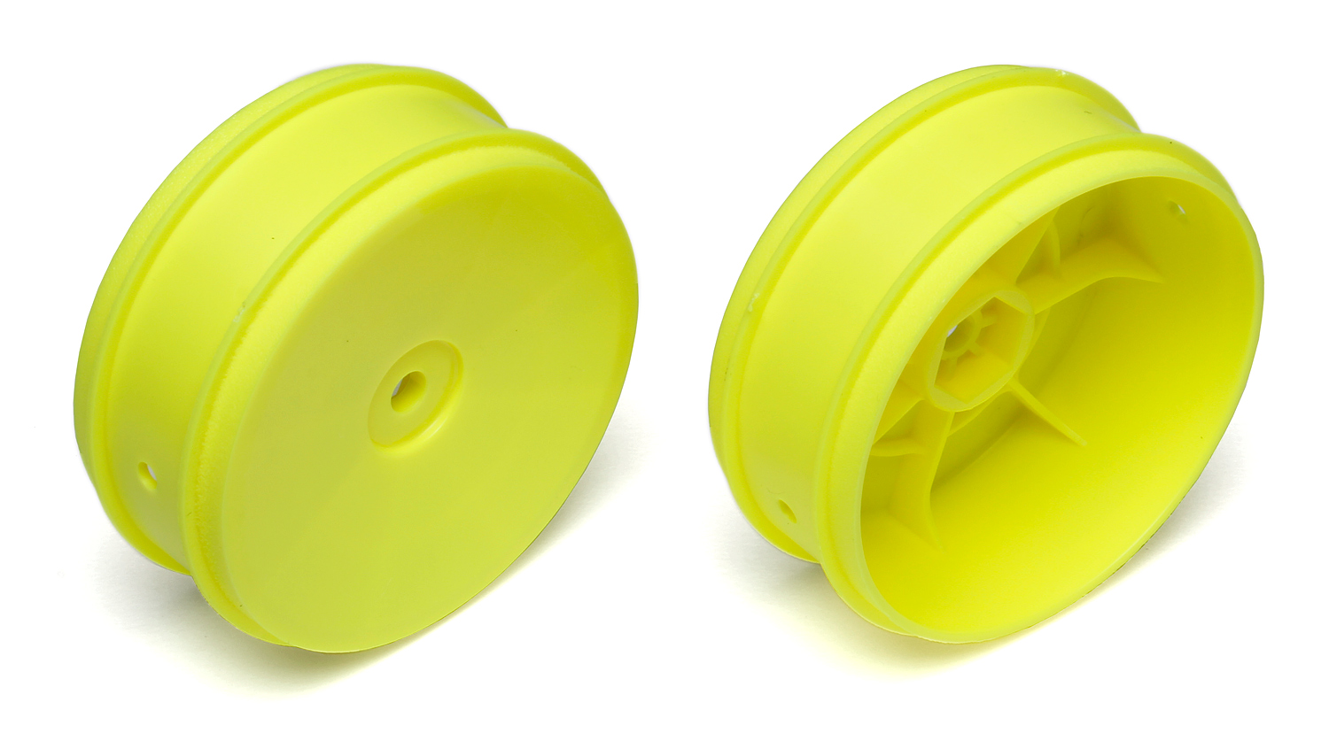 Диски передние багги 1/10 2WD, 61мм, желтые