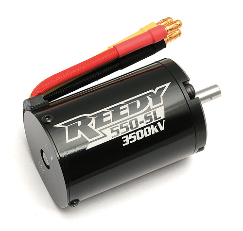 Электро двигатель б/к - Reedy 550-SL 3500kV (вал 5мм) 4-pole rotor