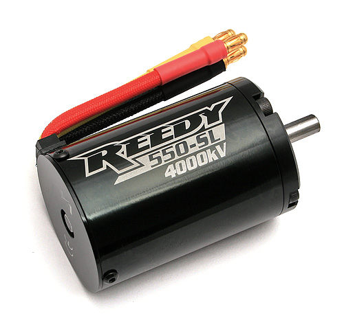 Электро двигатель б/к - Reedy 550-SL 4000kV (вал 5мм) 4-pole rotor