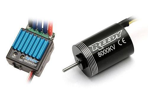 Система БК 1/18 - Reedy Micro ESC with 8000kV Reedy Motor