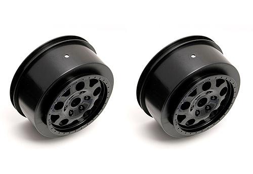Диски передние шорт 1/10 - SC10 KMC , black (2шт)