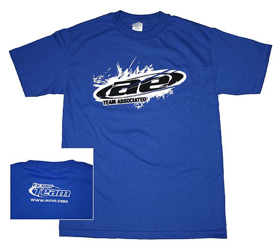 AE 07 T-Shirt, blue short sleeve, L size