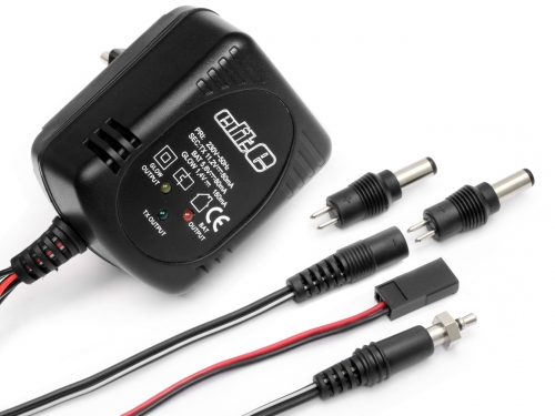 Зарядное устр-во 3в1 (Tx, Rx & Glow Igniter) for Nitro Cars