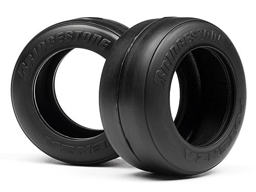 Шины 1/10 - F1 BRIDGESTONE HIGH GRIP FT01 SLICK  S (FRONT) 2шт