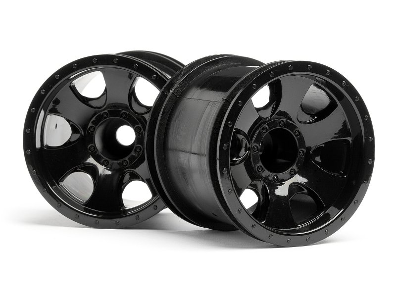 Диски трак 1/10 - WARLOCK BLACK (2.2in) 2шт