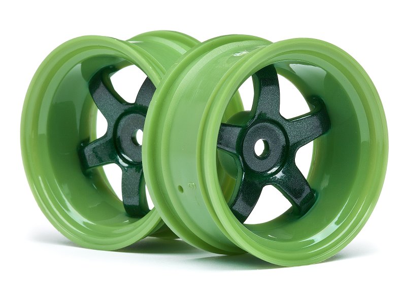 Диски туринг 1/10 - WORK MEISTER S1 GREEN (9мм OFFSET/2шт)
