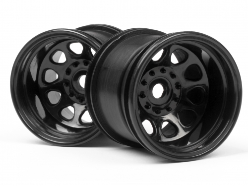 Диски трак 1/10 - CLASSIC KING BLACK (2.2in/2шт) replacement part 3062