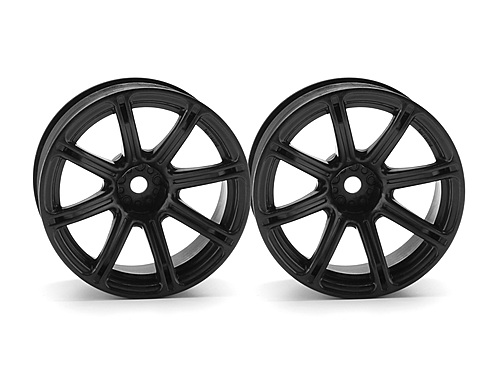 Диски 1/10 - WORK EMOTION XC8 26мм BLACK (9мм OFFSET) Диски 1/10 - WORK EMOTION XC8 26мм BLACK (9мм OFFSET)