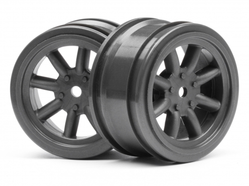 Диски туринг 1/10 - VINTAGE 26mm (GUNMETAL/ вынос 0mm) 2шт / #3806