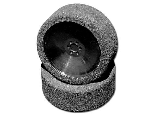 Колеса в сборе микропора HPI MICRO PRO 14MM (A/FIRM) BLACK (2шт)