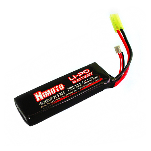 Аккумулятор LiPo 7.4В 1500мАч 25C (2S) Минитамия(E18 - бк)