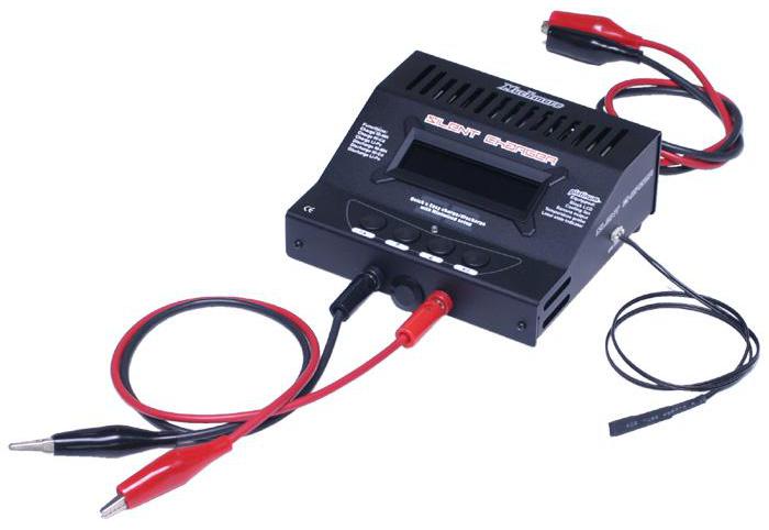 Зарядное устр-во Silent Charger Platinum Black LCD (1-16cell Nicd,Nimh,Lipo 5cell)