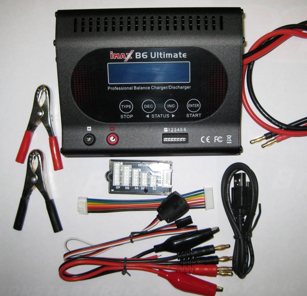 Зарядное устройство универсальное - IMAX B6 Ultimate Balance charger (200W/25W)