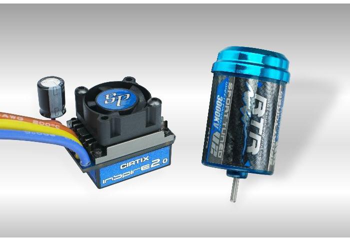 Система б/к 1/10 - Inspire V2.0 RTR + 3000kv (бездатчиковый)