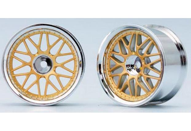 Диски 1/10 - 10-Spoke Chrome s, Gold
